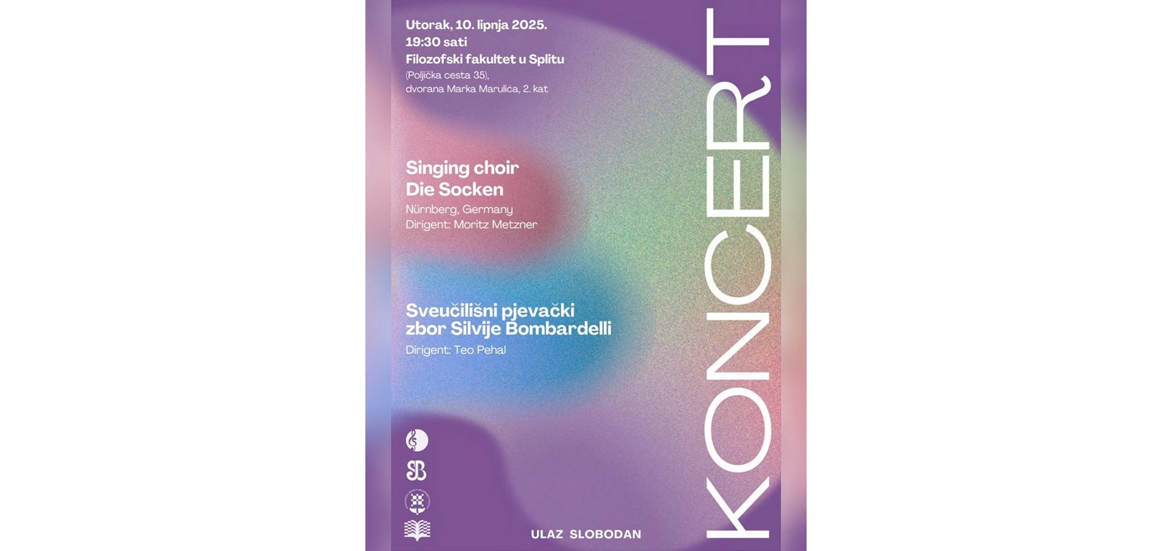 Koncert Sveučilišogi pjevačkog zbora 